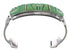 Southwestern Turquoise Sterling Silver Jewelry Cuff Bracelet VX63566